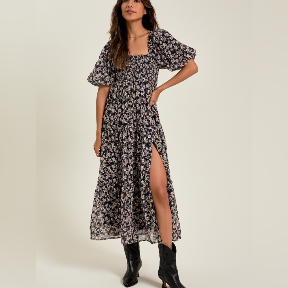 New with tags Altar’d state Ellisha floral maxi dress
